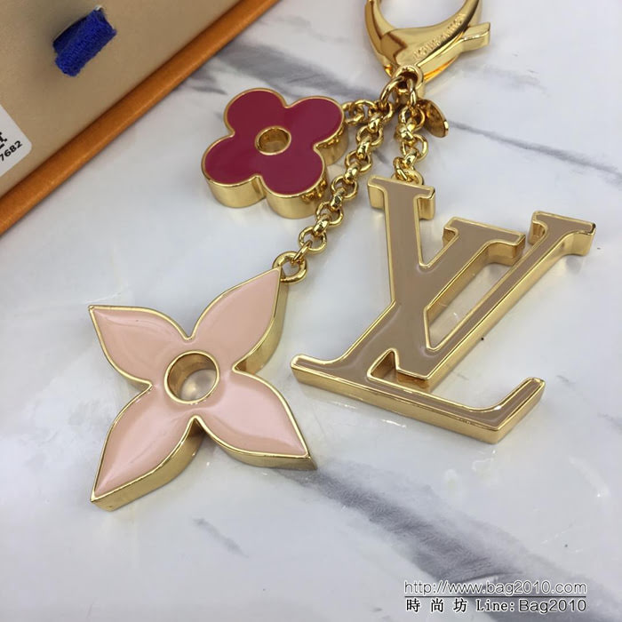 路易威登LV 頂級原單 M67119粉色 Fleur de Monogram 包飾 任意搭配 路易威登各個標誌性包款  ydh1024